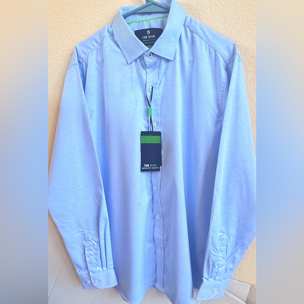 Men's Sky Blue Button Down Shirt